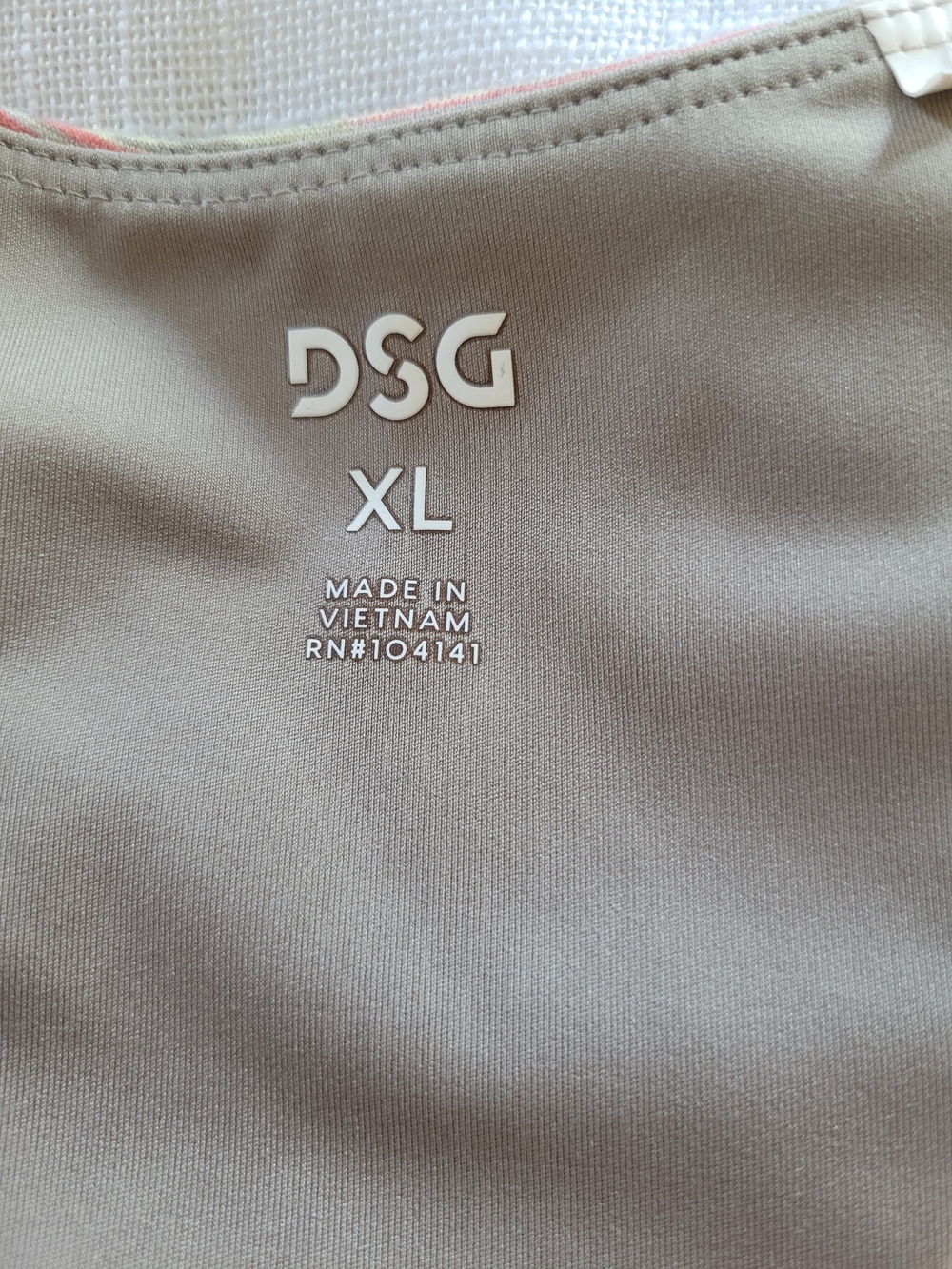 >DSG< Multi Colored Razor Back Crop Tank - Picture 5 of 7